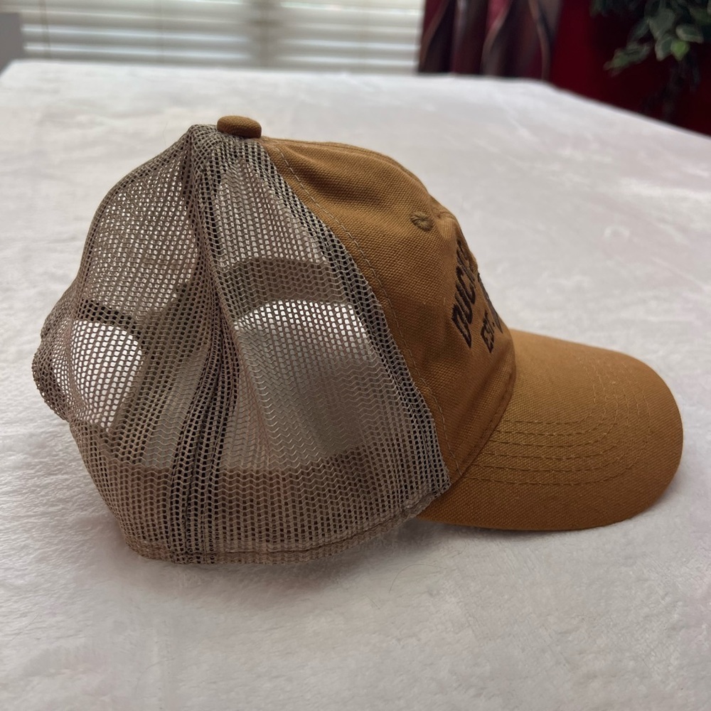 NWOT Ducks Unlimited Tan Mesh Cap - Picture 2 of 5